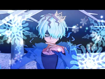 【シンデレラ (Giga First Night Remix)】自作（捏造非公式）冬の雪ギャリーさんに踊ってもらった【Ib/Ibmmd】
