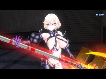 【アクション対魔忍】ワイトさんでステージ２のMAP間移動見学