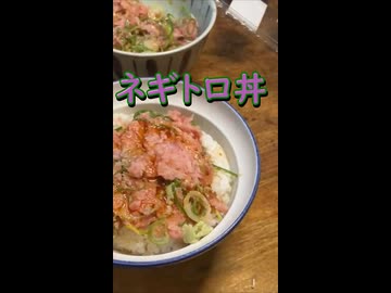ネギトロ丼。