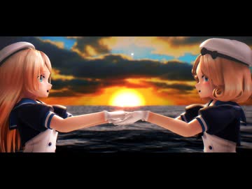 【MMD】つかさ式ジェーナス＆ジャーヴィス - ニア【艦これ】