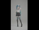 【MMD】つみ式ミクでIRIS OUT(Ray Tracing/Cloth Simulation)