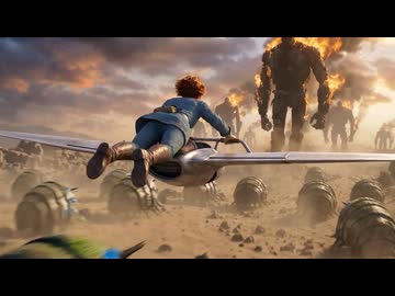 ホモと見るついにAIで実写化されたナウシカ