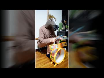 アンパンマンドラムでナイトオブナイツ叩いてみた