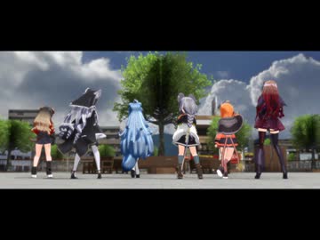 【MMDモデル配布】エンヴィキャットウォーク【ぶいぱい】