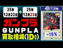 ガンプラ 買取相場《92点/1日》｜12月23日 ＜200円以上騰落＞ #ガンダム #プラモデル