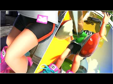 【リョナ】インクリング 首絞め＆腹パン【スマブラSP】