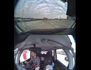 広いショッピングモール〔湘南モールFILL〕の屋上駐車場から下りていく自動車・ドラレコ映像②