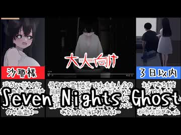 [あ、幽霊]動画を見たら３日以内に必ず・・・あれ？可愛くない？[えちえち同人ゲーム紹介茜ちゃん#63]