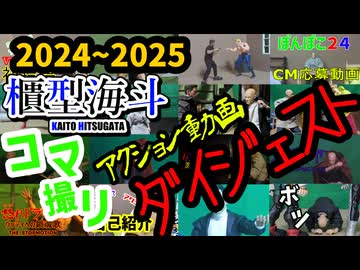 【ストップモーション】櫃型海斗 コマ撮りアクション作品集 2024～2025　Kaito Hitsugata stopmotion fighting compilation 2024~2025