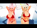 【ブルアカMMD】クリスマスハナコノノミでおっぱい吹っ切れた【R-18】