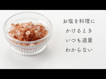 お塩を料理にかけるときいつも適量わからない feat. 鏡音リン