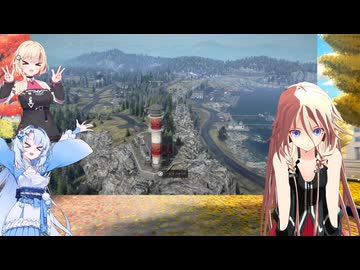 VOICEPEAKマキ達の出張ドライバー　メーン編　part 10 【SNOW　RUNNER】