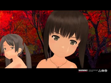 【MMD 昭和歌謡】 南沙織 色づく街 吹雪with三隈&amp;ももち