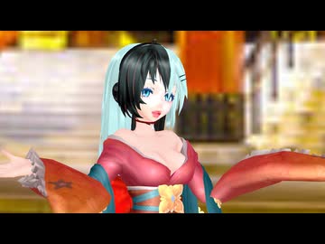 【MMD】３９(サンキュー)(Miku）