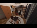 【VRChatワールド紹介】独身寮