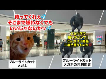 【ブルーライトカットメガネ】目の健康を守るはずが逆効果！？医学的根拠なしのPCメガネの真実 #猫マニ #猫ミーム