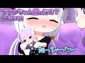 【にゃんぐこーん】おかゆんのおっぱいマウスパッドを買ってしまった思春期フブにゃ【ホロライブ切り抜き/猫又おかゆ/白上フブキ/hololive/3Dアニメ】