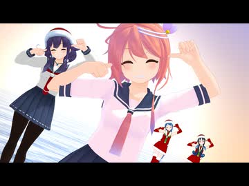 【MMDモデル配布】伊58　マーシャルマキシマイザー【MMD艦これ】