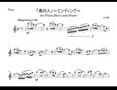 (フルート用カラオケ)「鳥の人」～エンディング～【フルート、ホルンとピアノの為の】(The Bird Man)/風の谷のナウシカ