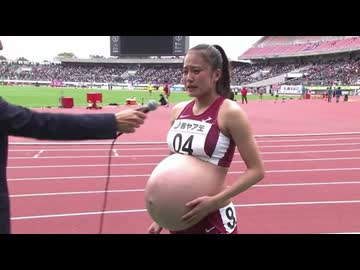 妊娠した女性アスリートにインタビュー(AI)