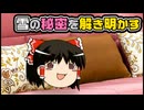 【ゆっくり自由帳】雪の秘密を解き明かす