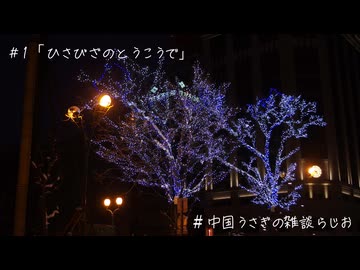 【Paravo】中国うさぎの雑談ラジオ #１「久しぶりのとうこうで」