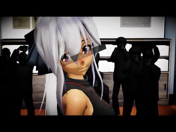 【MMD】OLハクさんでConqueror【弱音ハク/yowane haku