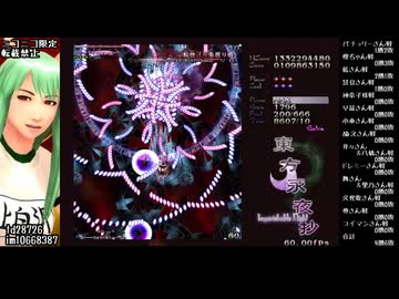 東方整数ナンバリング作品のEX中ボスを巡るツアーっぽい動画
