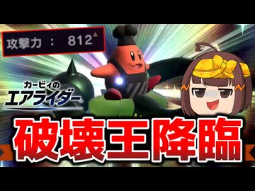 さらばIQ…ハイドラで戦闘スタジアムに乗り込んだ結果【ゆっくり実況】【カービィのエアライダー】