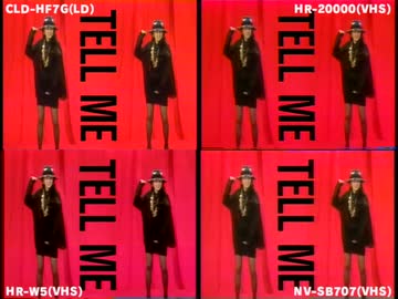 田中美奈子「Tell Me」（画質比較動画）