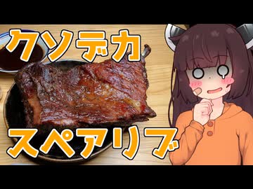 でっかいスペアリブはでっかいから美味しいはず【深夜のももんじゃきりたん】