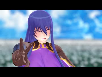 対魔忍MMD 秋山凜子　君の彼女