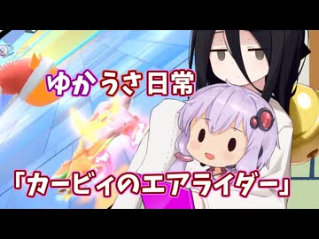 【ゆかうさ日常】忘年会にエアライダーをしてました【カービィのエアライダー】