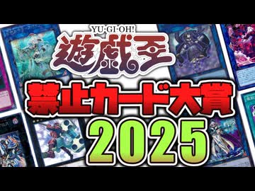 【遊戯王】 この年の禁止カードは格が違い過ぎる！歴史を変えた強者の総決算 『禁止カード大賞2025』 OCG版 【ゆっくり解説】