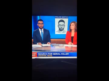 ホモと見る犯人にそっくりなニュースキャスター