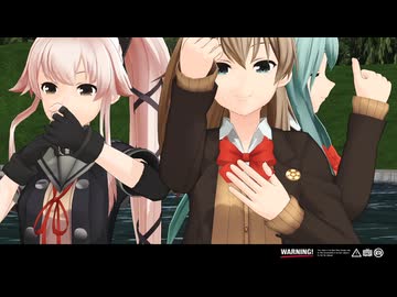 【MMD 艦これ】Melody_Line　鈴谷・熊野・由良