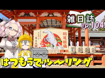 雑日誌ep.104【初詣ツーリング】　南宮大社
