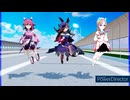 MMD、ウマ娘、で、プリティダービー