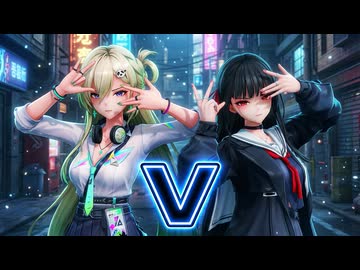 【鳴潮MMD】鳴潮 琳奈(リンネー/Lynae)＆千咲(チサ/Chisa)『V(HIMEHINA)』