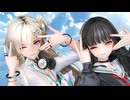 【鳴潮MMD】鳴潮 リンネー(Lynae)＆千咲(Chisa)『V(HIMEHINA)』