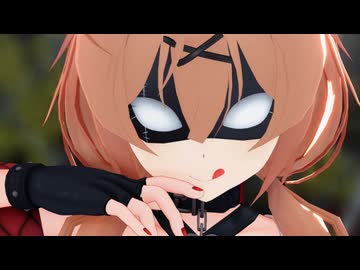 【MMD艦これ】謎の美少女仮面でUNDEAD【村雨おさげver】