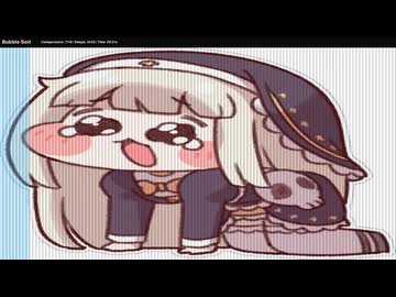 ｽﾋﾟｷで見るソートアルゴリズム