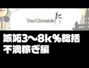 [YourChronicle]嫉妬3000～8000%総括 不満稼ぎ編