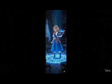 習作：Geminiで作った東方キャラ（アリスの魔法発動）