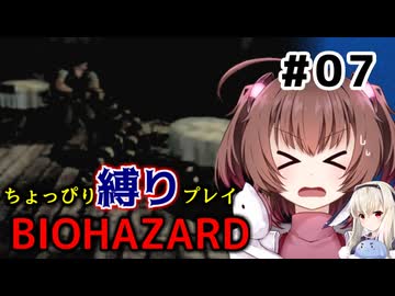 ちょっぴり縛りで【バイオハザード】を一人と一羽がプレイ part7