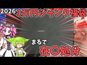 【福袋2026】オンラインで買ったジャンク福袋、10000円でこれは流石に...