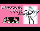 週刊VOCALOIDマイリスト+いいね！ランキング　#362