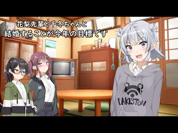 六花「今年の目標は二人と結婚することです！]
