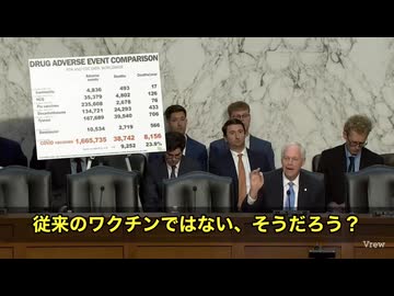 mRNA注射、ほんとに“ただのワクチン”ですか？ ジョンソン議員