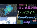 2026年01月04日 日曜日 地震活動ハイライト